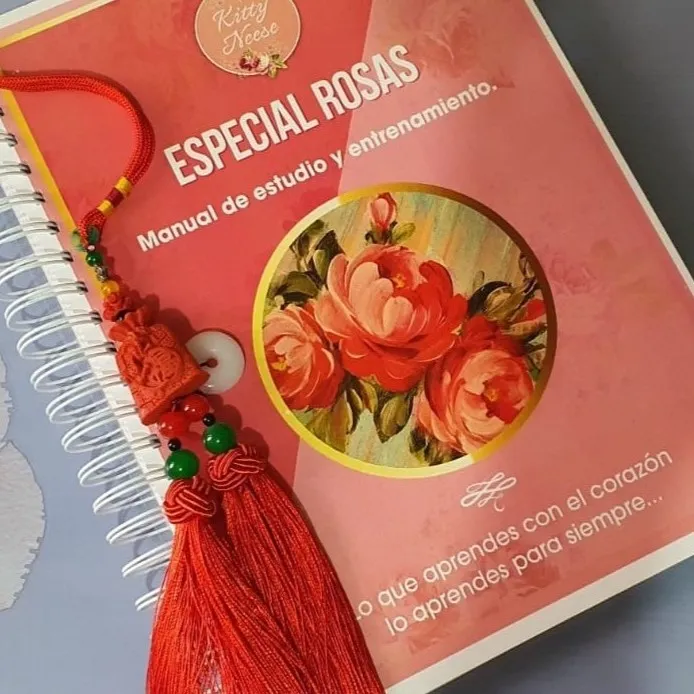 libro de pintura especial de rosas