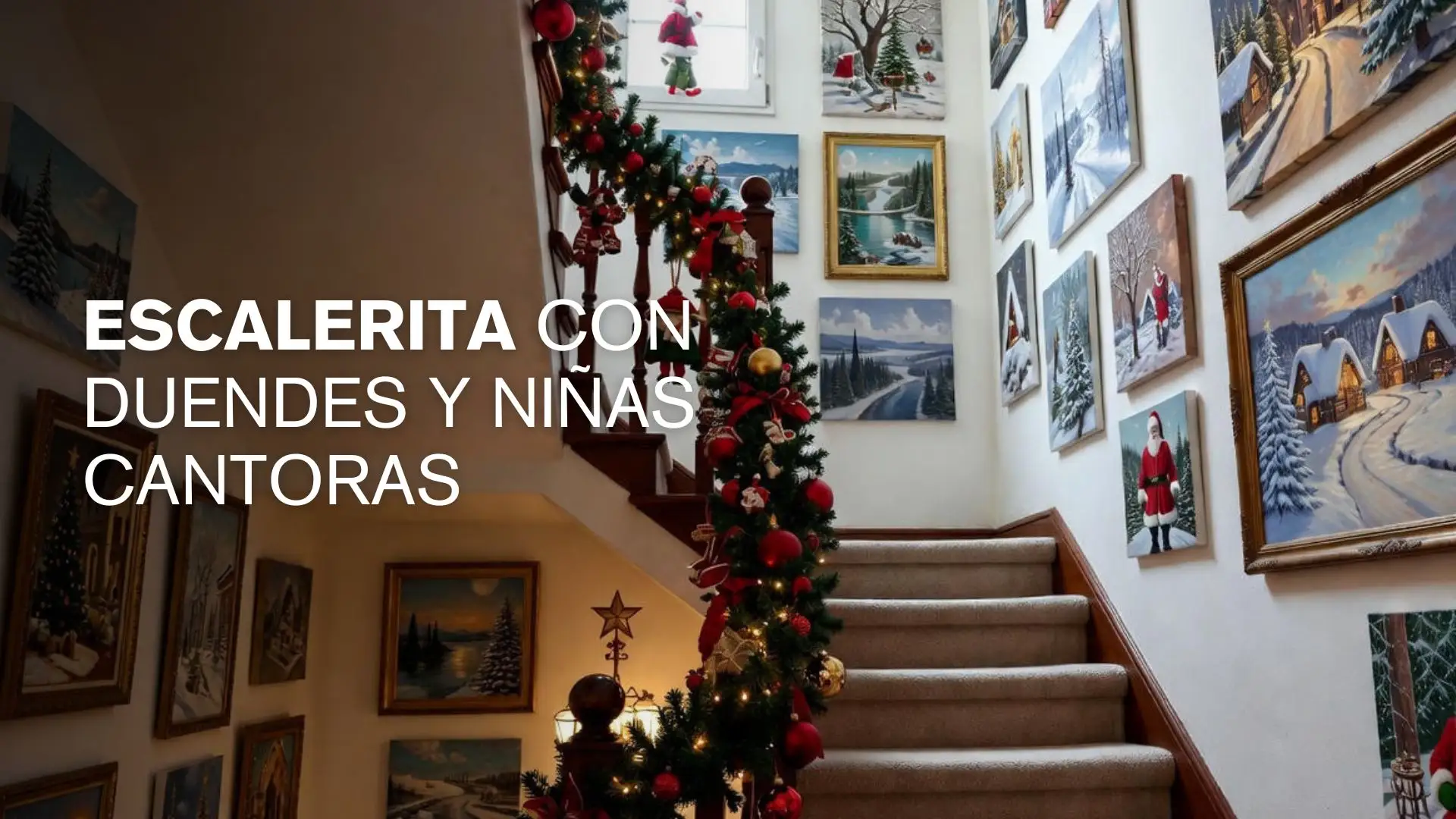 escalerita con duendes