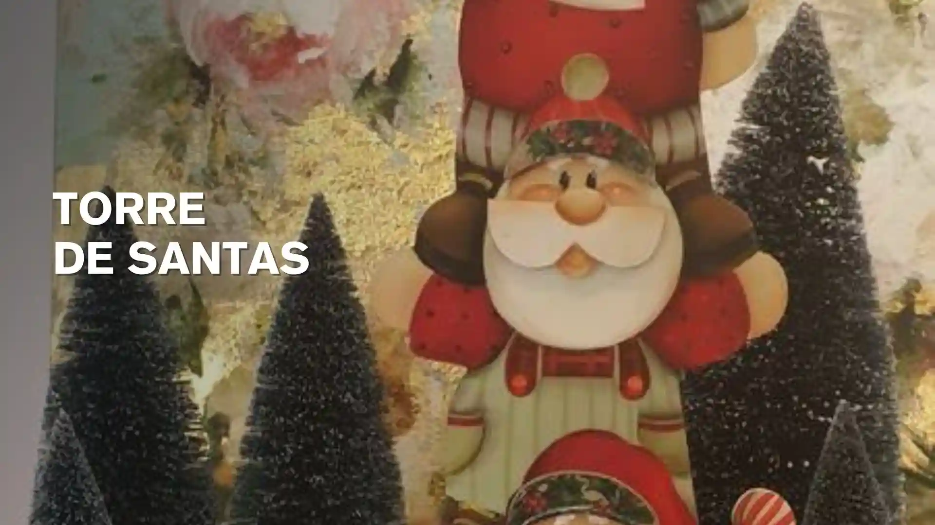 kit de navidad torre de santas