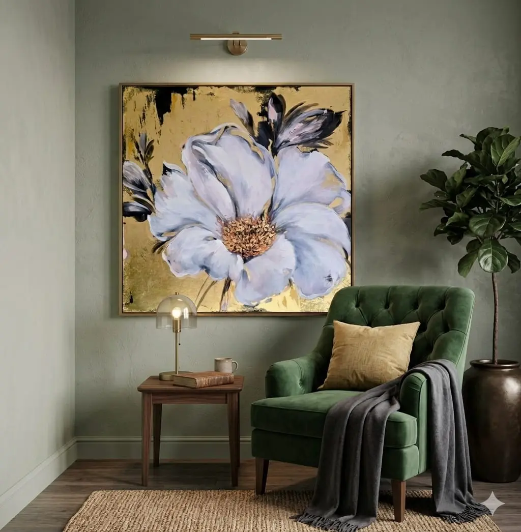 Proyecto Flor abstracta