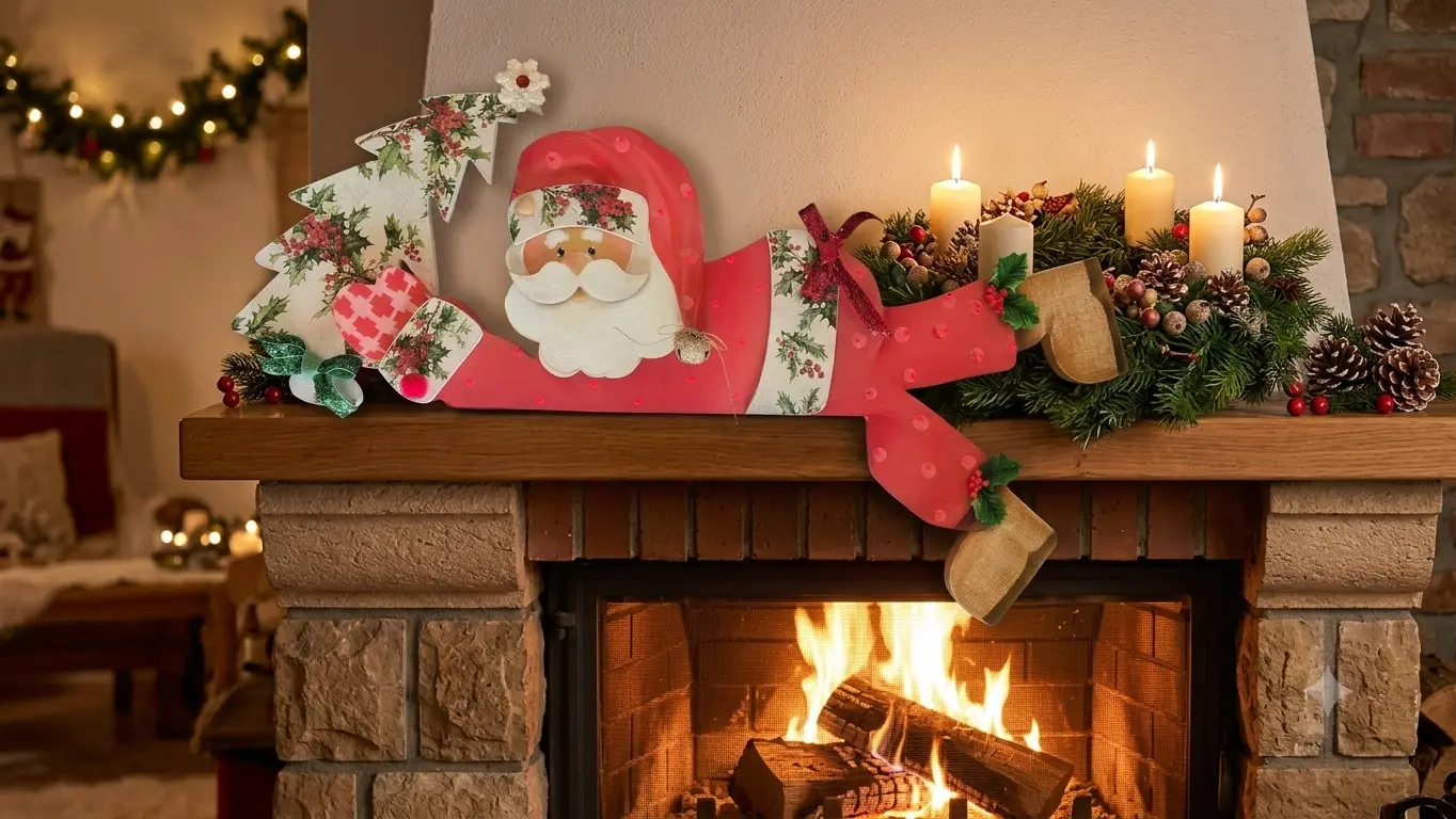 Kit Papá Noel Descansito Navideño