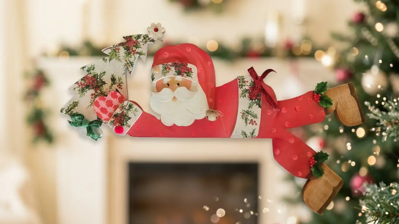 Kit Papá Noel Descansito Navideño